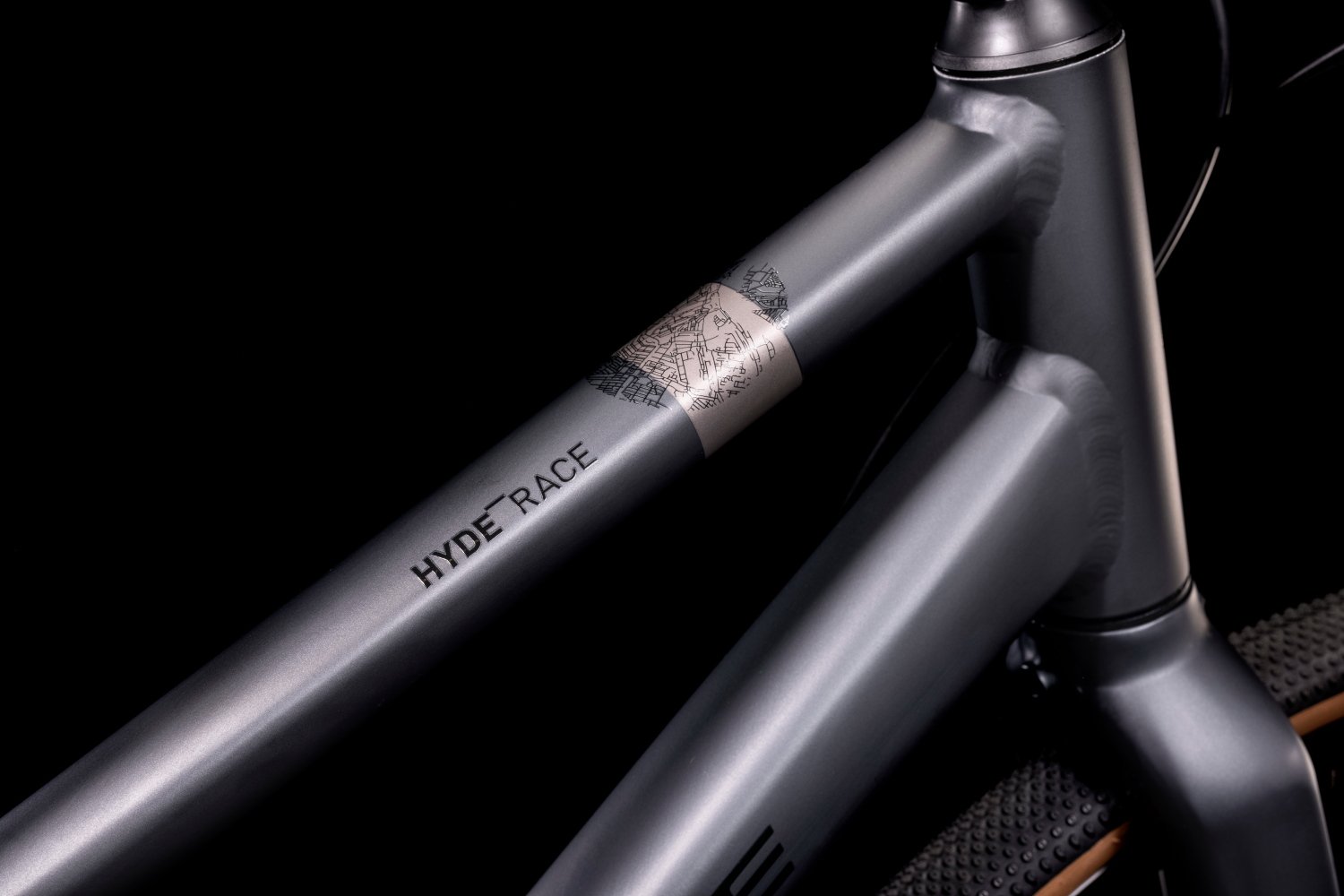 Cube Hyde Race grau'n'schwarz – Bild 2