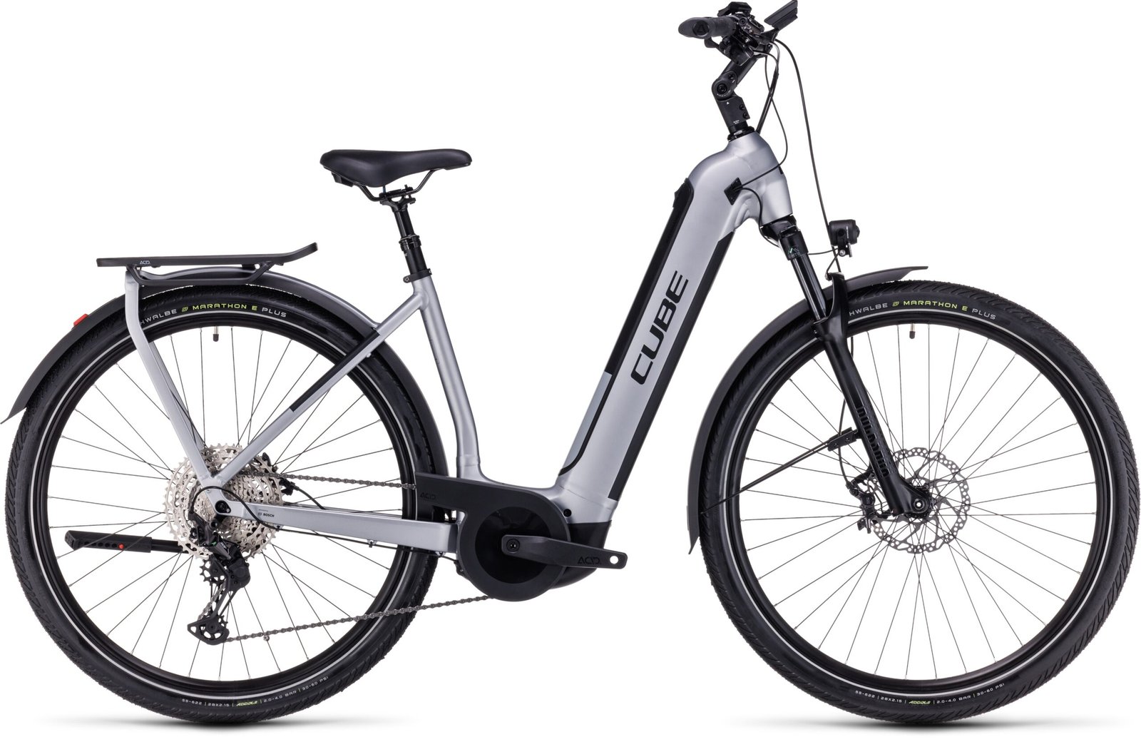 Cube Kathmandu Hybrid Slx 750 Polarsilver N Black