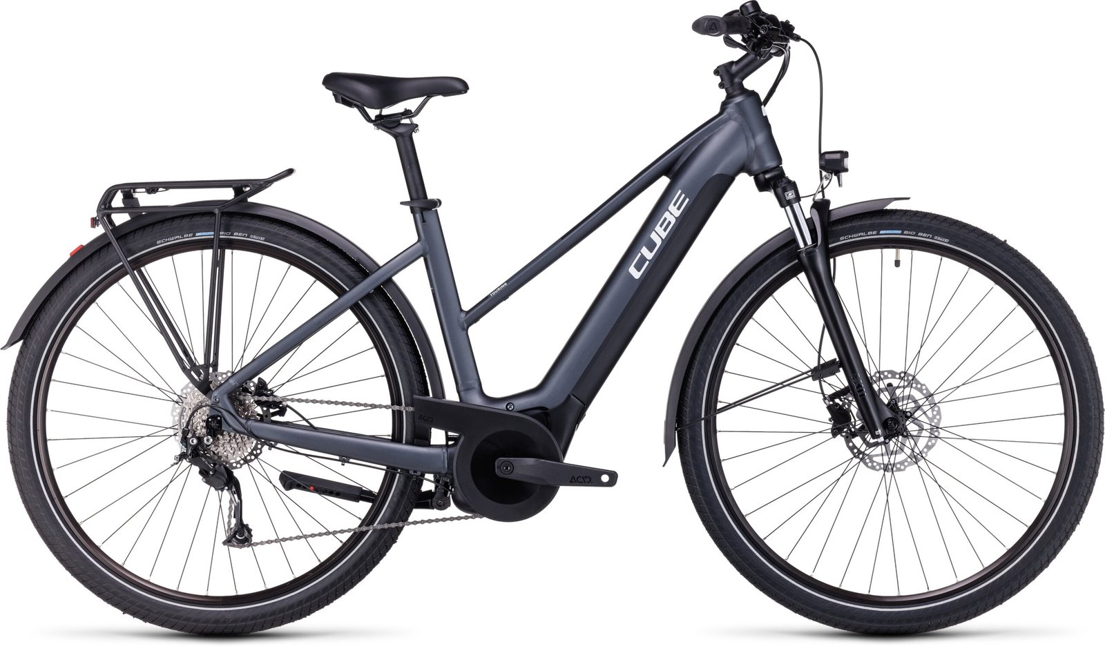 Cube Touring Hybrid One 625 Grey N White
