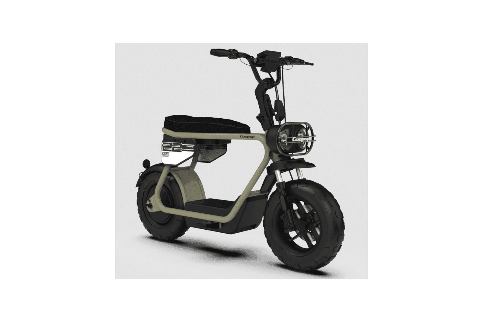 Coopop Rugged GS Mini-E-Scooter, klappbar