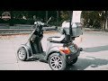 Elektromobil für Menschen mit eingeschränkter Mobilität mit Schutzhülle VELECO FASTER 1000 Watt – Bild 19