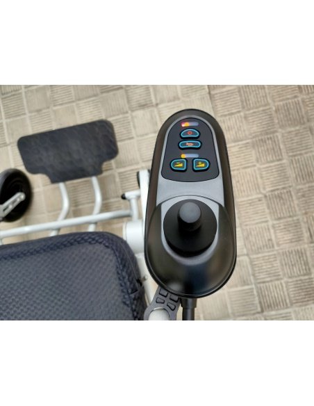 Easy Pro Elektrorollstuhl klappbar mit 4 Rädern, 500 Watt, Joystick und großer Reichweite – Bild 3