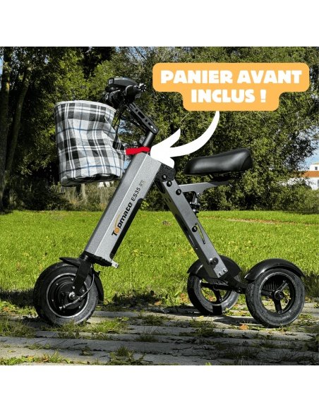 MATE 4 E-Scooter mit 3 Rädern, klappbar, 16 kg, herausnehmbarer Akku – ultraleichtes Elektro-Dreirad für Menschen mit eingeschränkter Mobilität – Bild 17