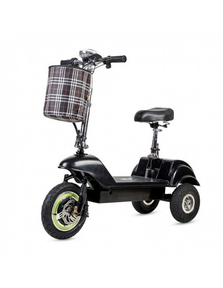 Maße E-Scooter mit 3 Rädern für Menschen mit eingeschränkter Mobilität und Senioren, 500 Watt – Bild 2
