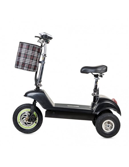 Maße E-Scooter mit 3 Rädern für Menschen mit eingeschränkter Mobilität und Senioren, 500 Watt – Bild 7