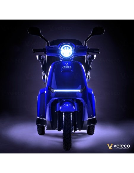 Veleco Turris Elektromobil mit 3 Rädern, stabil für Menschen mit eingeschränkter Mobilität und Senioren – Bild 20