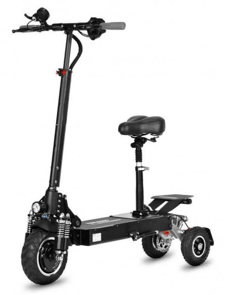 Geländegängiger Offroad E-Scooter mit Sitz für Senioren, 3 Räder – Hikerboys – Bild 2