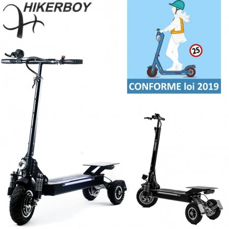 Geländegängiger Offroad E-Scooter mit Sitz für Senioren, 3 Räder – Hikerboys – Bild 15