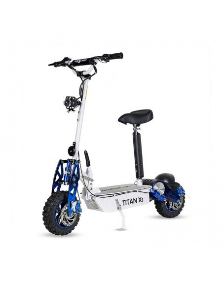 E-Scooter Titan XS mit Sitz, Cross-Geländereifen und 2000 Watt – Bild 2