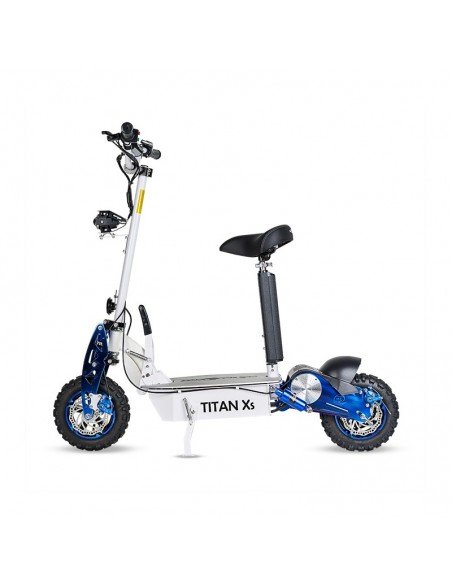 E-Scooter Titan XS mit Sitz, Cross-Geländereifen und 2000 Watt – Bild 4