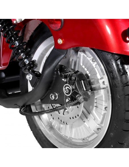 Chopper Scooter City Coco Harley Diamantgrün 3000 Watt, mit Straßenzulassung – Bild 11