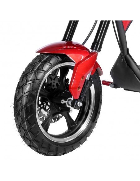 Chopper Scooter City Coco Harley Diamantgrün 3000 Watt, mit Straßenzulassung – Bild 12
