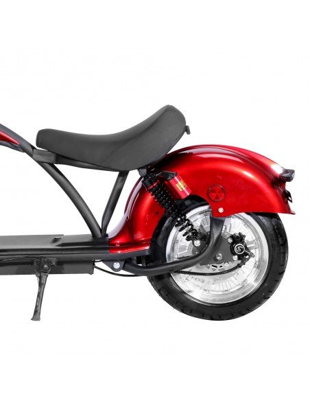 Chopper Scooter City Coco Harley Diamantgrün 3000 Watt, mit Straßenzulassung – Bild 15