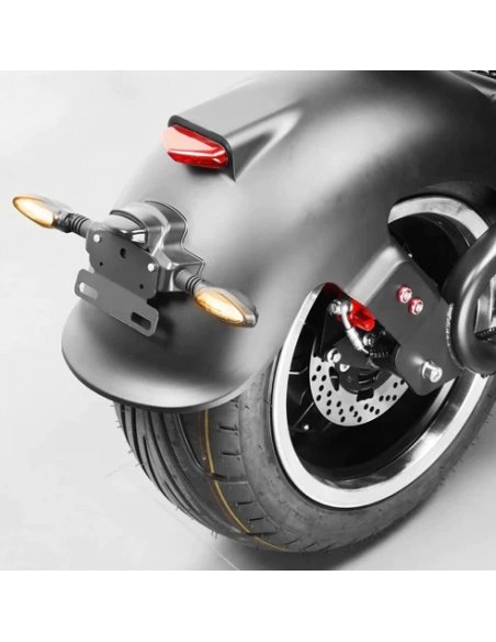 Chopper Scooter City Coco Harley Diamantgrün 3000 Watt, mit Straßenzulassung – Bild 5