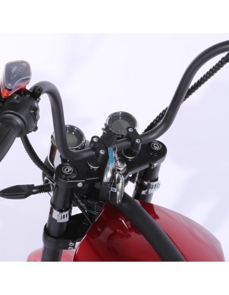 Chopper Scooter City Coco Harley Diamantgrün 3000 Watt, mit Straßenzulassung – Bild 10